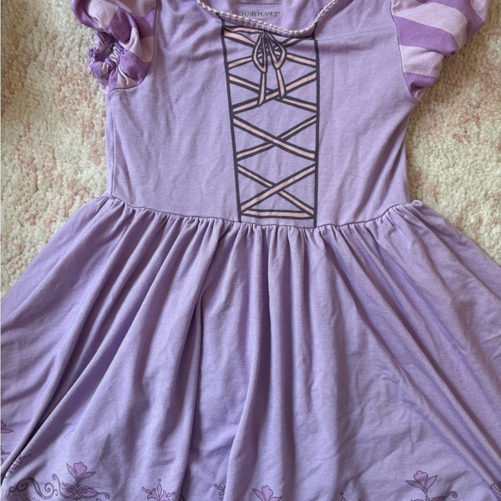 Posh Peanut Rapunzel Lavender Princess Dress